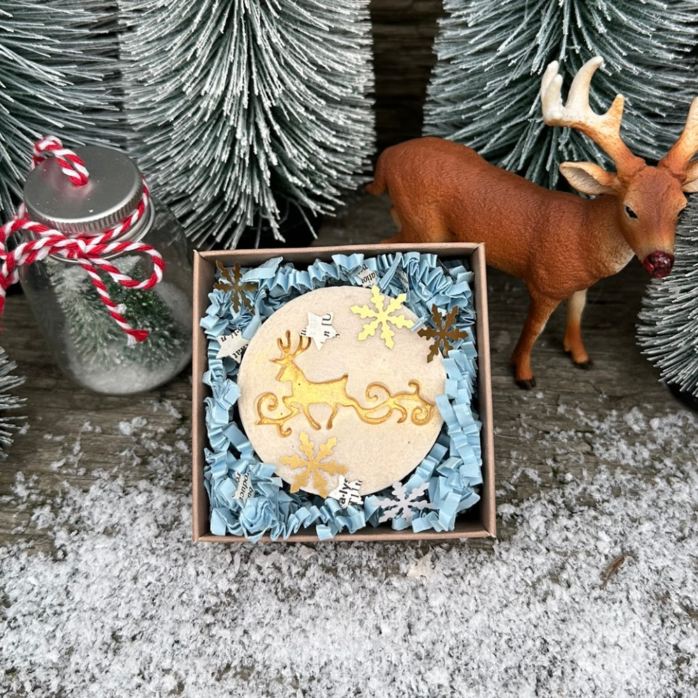 Goldene Winterzeit - Seifengeschenkerl