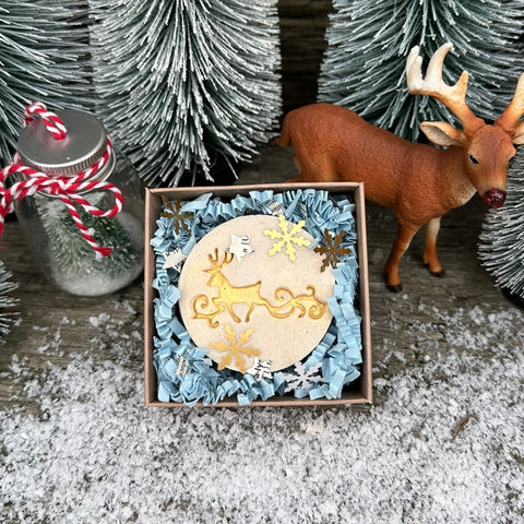 Goldene Winterzeit - Seifengeschenkerl