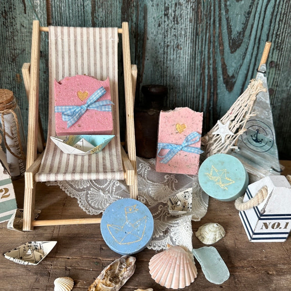 Urlaub an Meer - Maritimes Seifenset