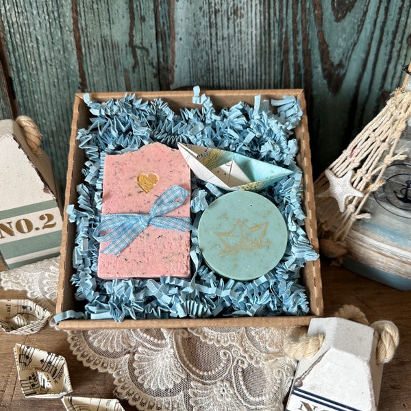 Urlaub an Meer - Maritimes Seifenset