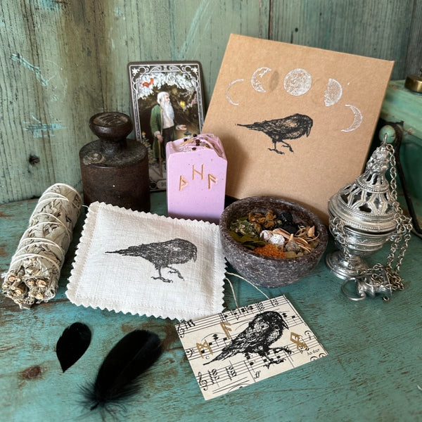 Raben Rauhnacht - Seifenset mit Duftkissen