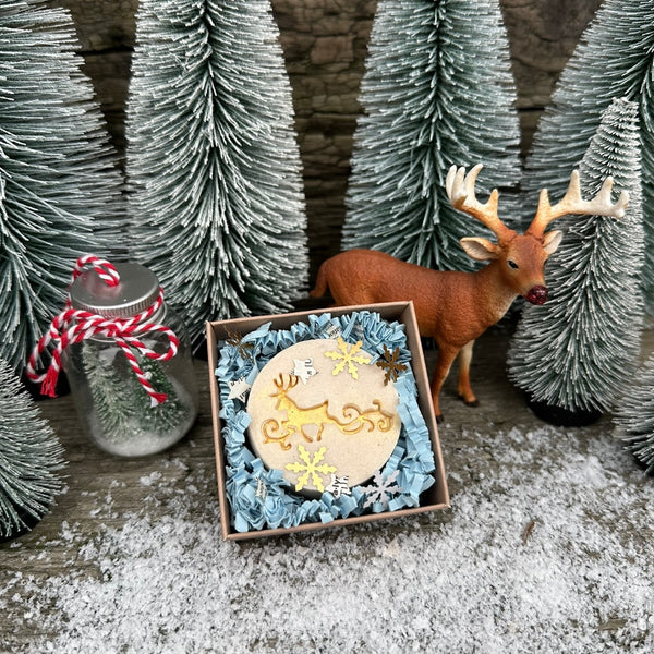 Goldene Winterzeit - Seifengeschenkerl