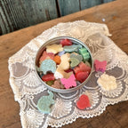 Bunte Seifencharms - Seifendose