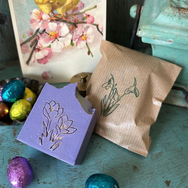 Frühlingsblüher - Seifenstück