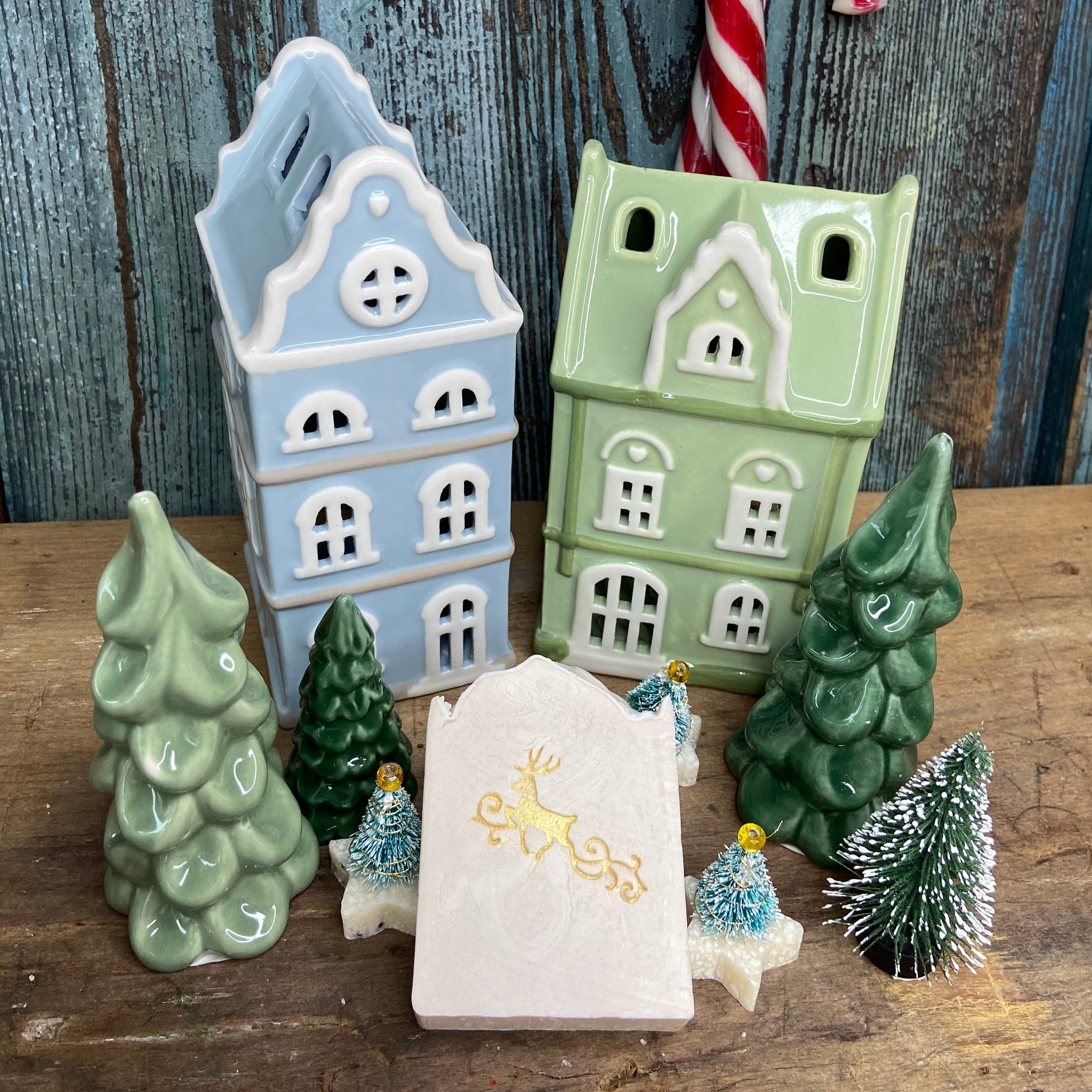 Goldene Winterzeit - Seifenstück