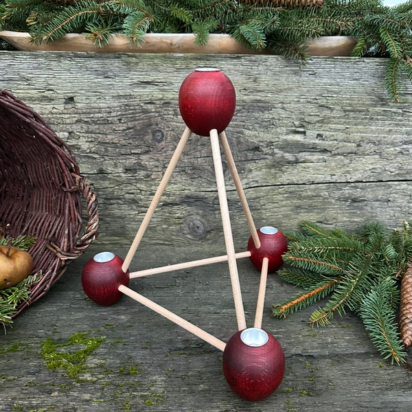 Paradeiserl – Bayerischer, handgefertigter Weihnachtsschmuck aus Holz