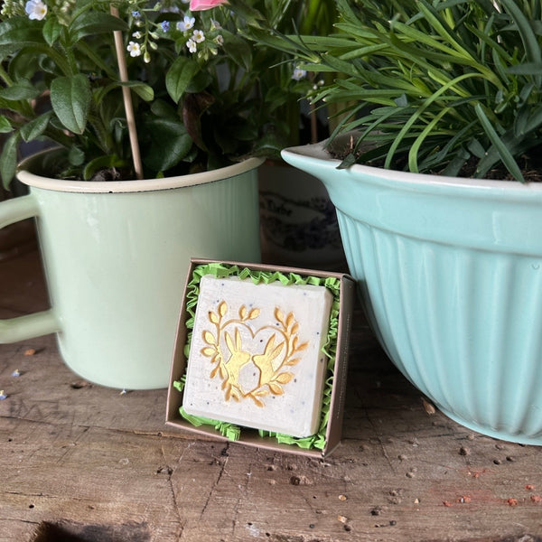 Goldhäschen - Seifenstück