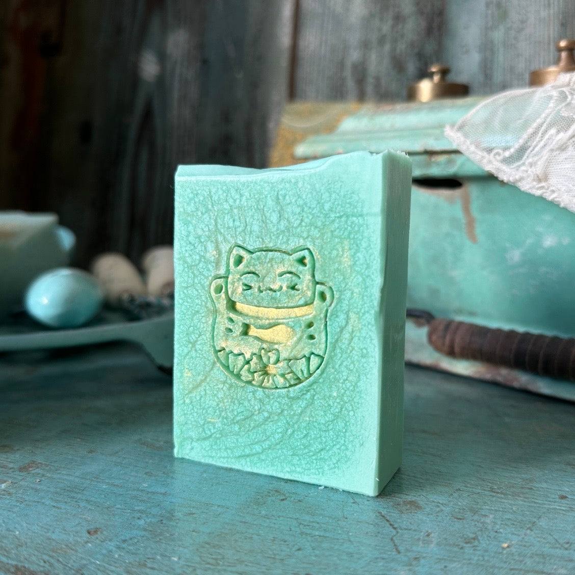 Maneki Neko - Mangobutterseife