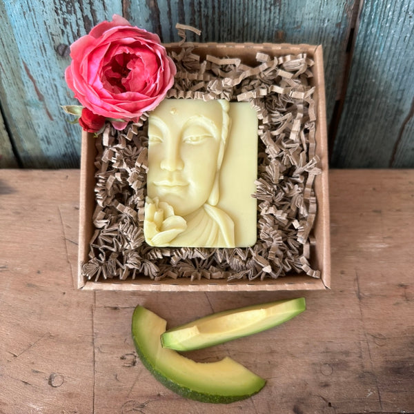 Buddha - Avocado Zitronengras Seife