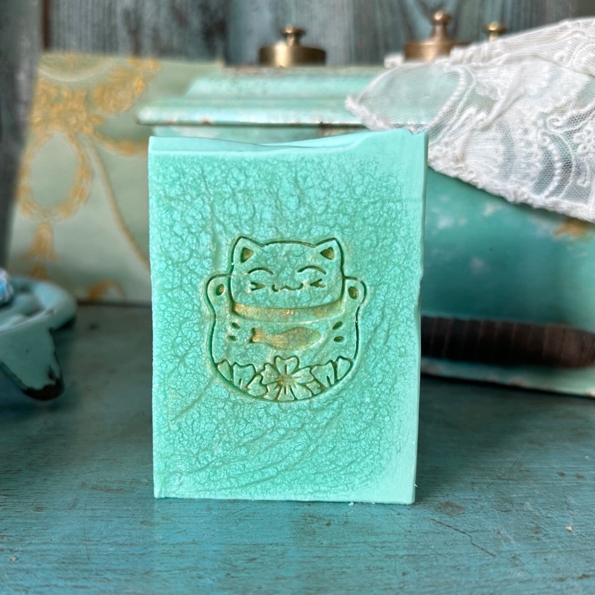 Maneki Neko - Mangobutterseife