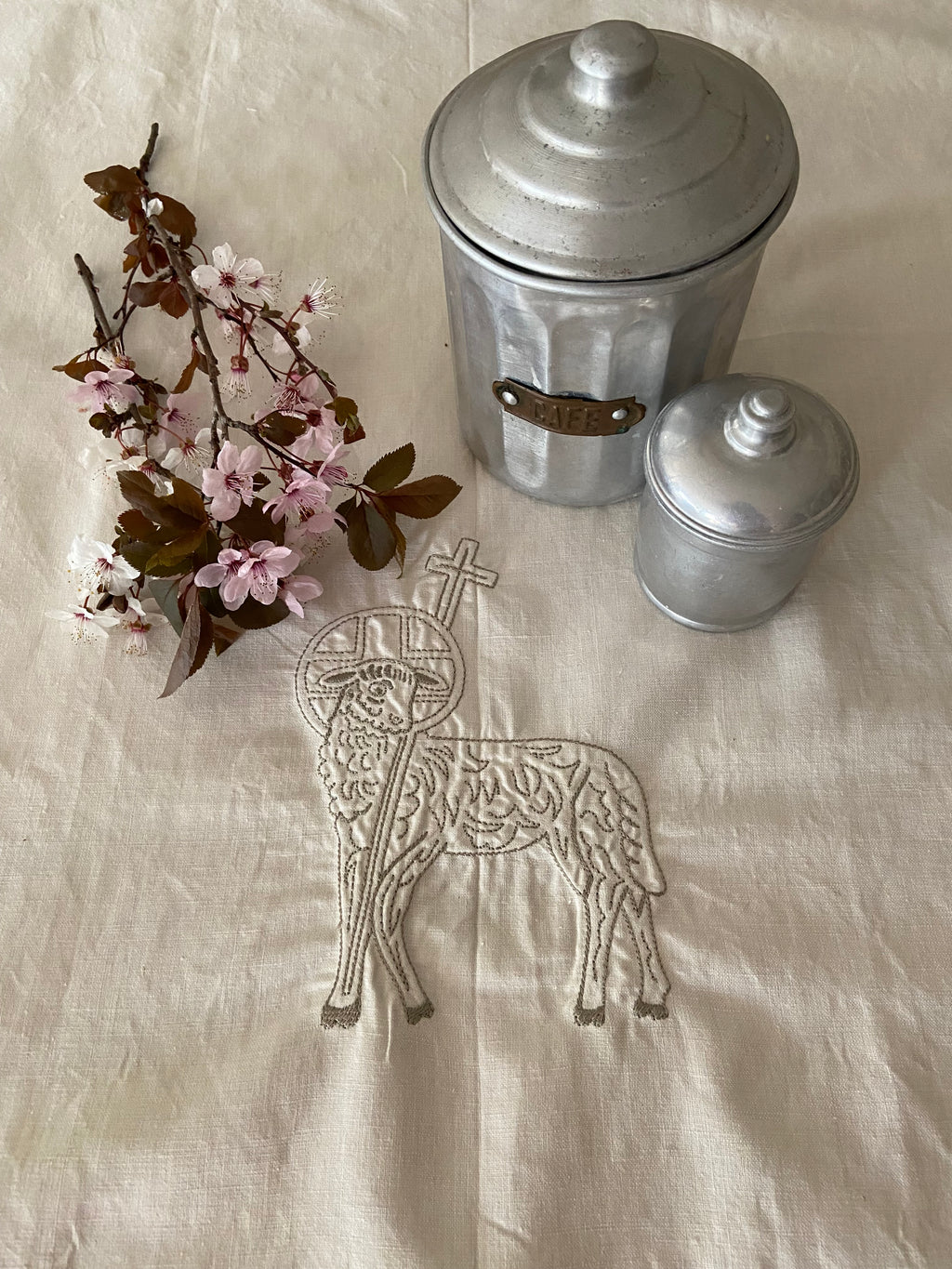 Agnus Dei - Osterlamm Tuch