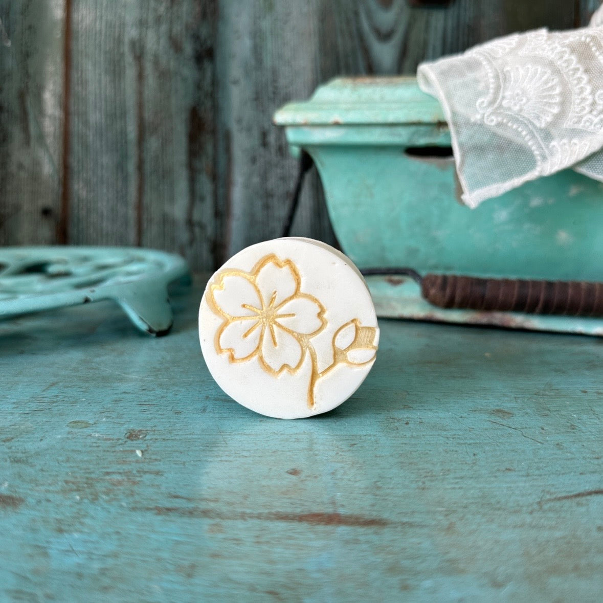 Golden Sakura - Mangobutterseife
