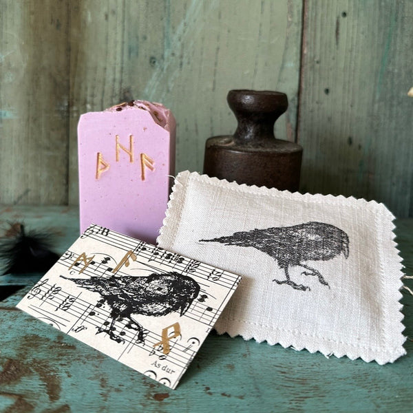 Raben Rauhnacht - Seifenset mit Duftkissen