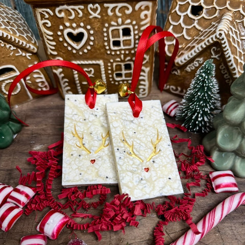 Golden Reindeer - Seifenanhänger