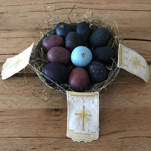 Oster Prozessionsfahne - Osterfähnchen