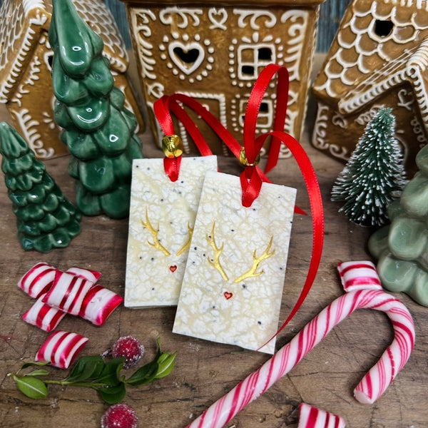 Golden Reindeer - Seifenanhänger