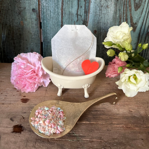 Wohlige Stunden - Badebeutel