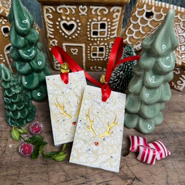 Golden Reindeer - Seifenanhänger