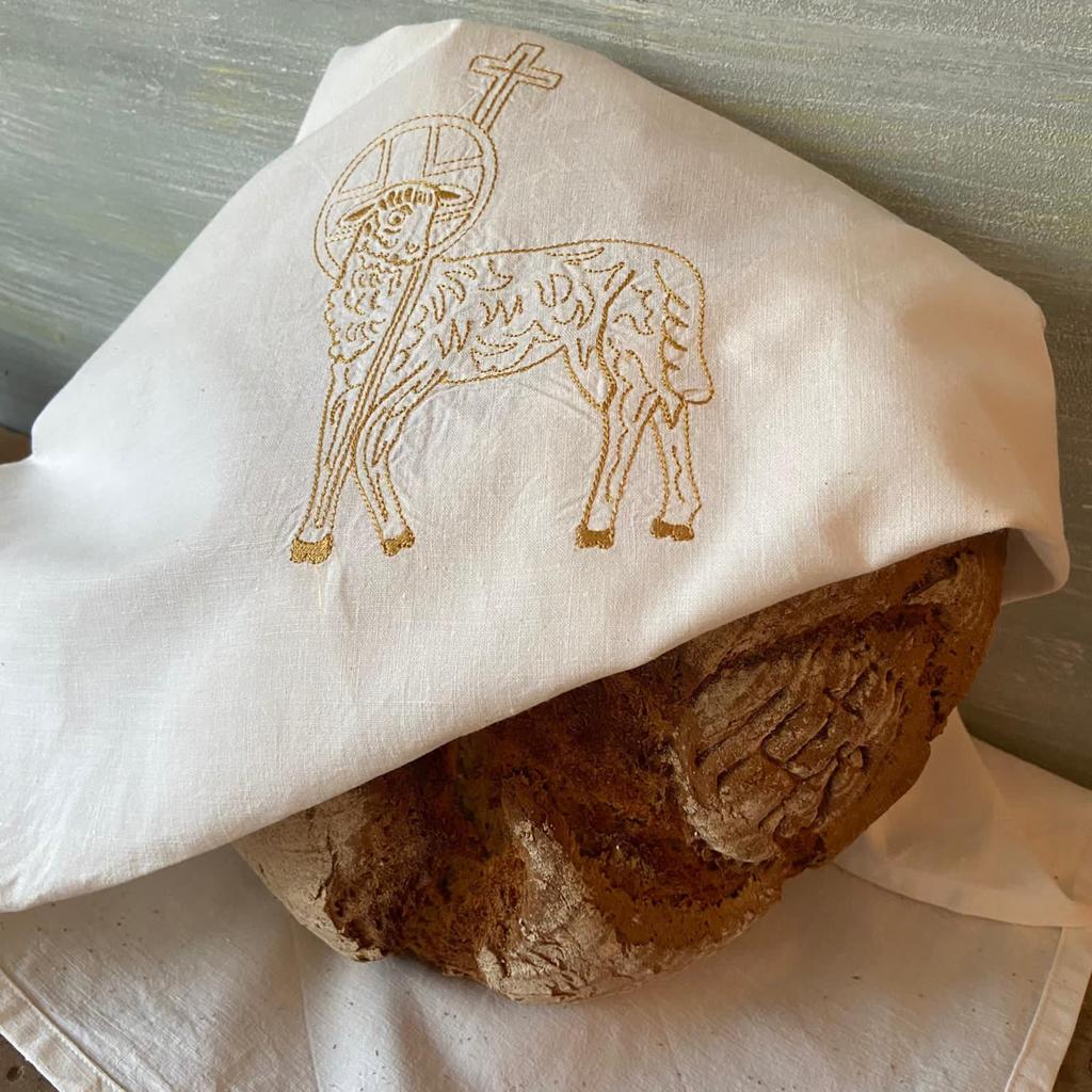 Agnus Dei - Osterlamm Tuch