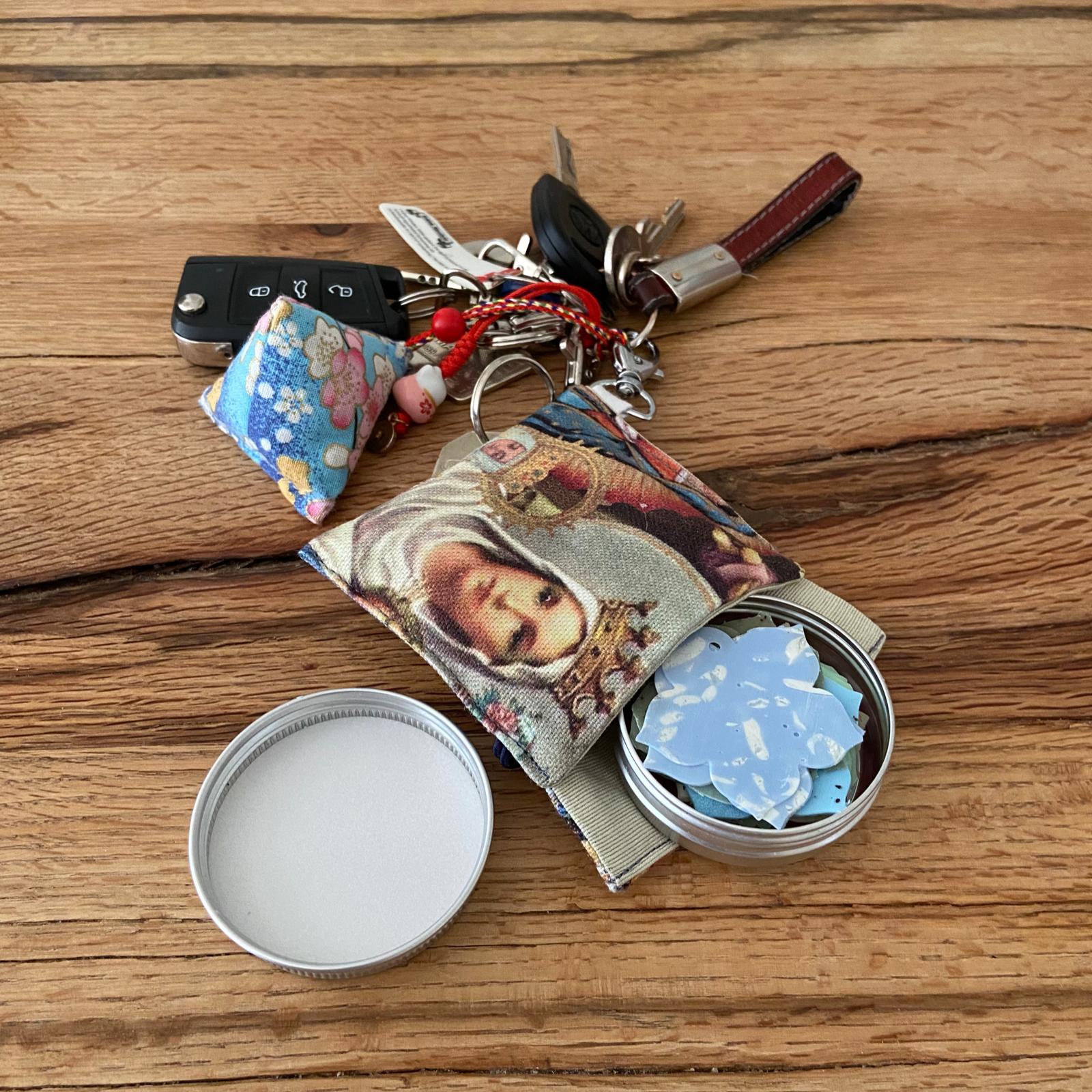 Kleines Seifentäschchen zum anhängen