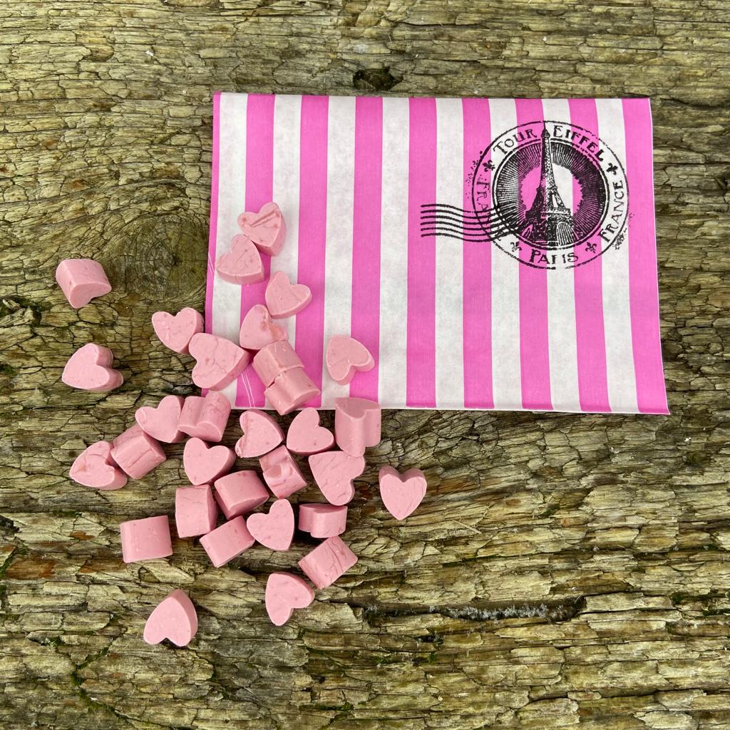 Herzregen - herzförmige Seifencharms