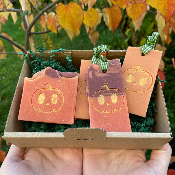 Jack o‘Lantern - Seifenanhänger und Seifchen
